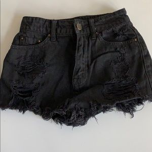 BDG black shorts